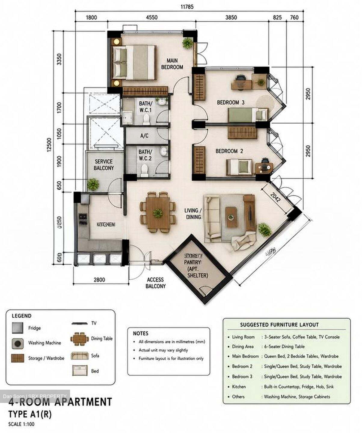 Blk 682A Woodlands Drive 62 (Woodlands), HDB 4 Rooms #604227691
